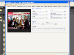 Tela do sistema informatizado para pesquisa de imagens (Fotostation)	