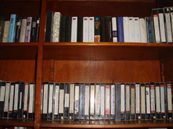 Situação inicial do acervo de filmes em VHS, maio de 2012<br /> 