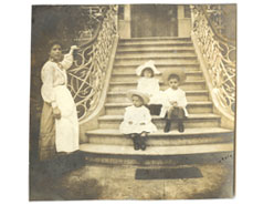 Familiares de Jorge Street, 1902.